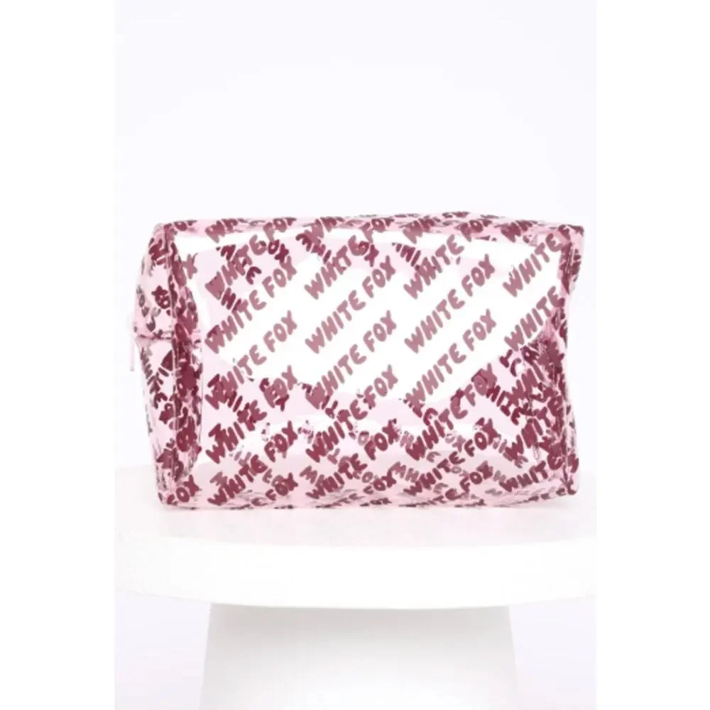 NWT White Fox Offstage Cosmetic Case in‎ Cupcake